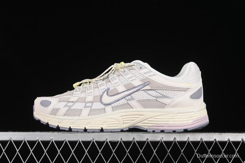 Nike P-6000 Prm Retro Casual Sneakers Dad Shoes with Layered Design - HJ7284-072