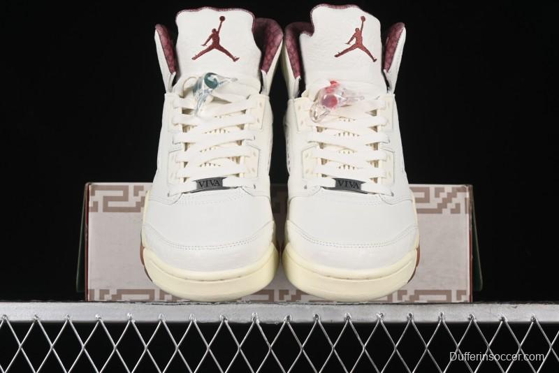 Nike Air Jordan 5 Retro 'El Grito' Mexican Independence Day Themed Basketball Shoes - HF8833-100