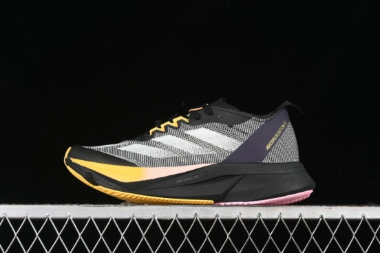 Adidas Adizero Boston 12 M Running Shoes with Lightstrike Pro and ENERGYROD for Enhanced Performance - IF9212