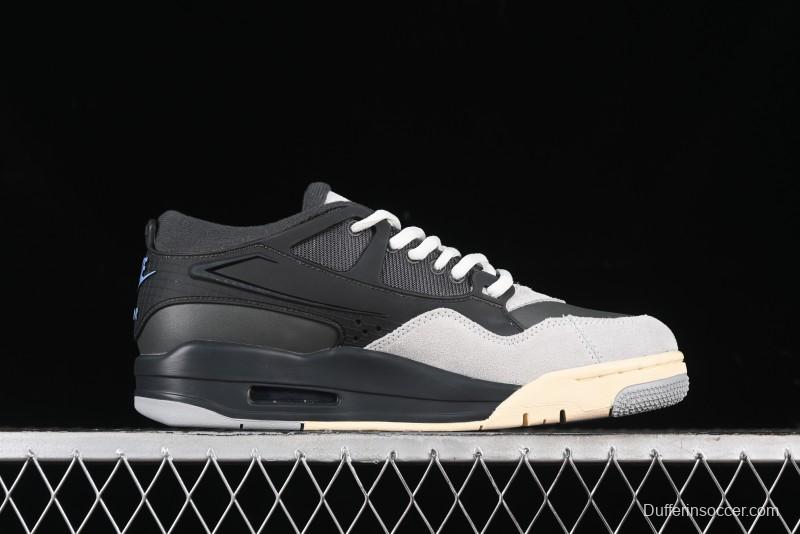 Nike Air Jordan 4 Remastered Sneakers in Black Grey - FQ7938-002