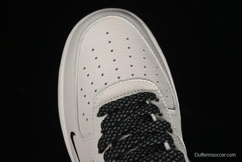 Nike Air Force 1 '07 Low QR Code Black Star Sneakers - CU1836-962