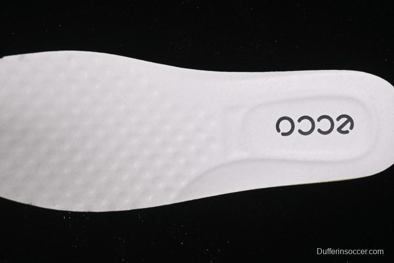 Ecco Street Light Series Autumn Height-Increasing Round-Toe Versatile Casual White Sneakers - 63311901001