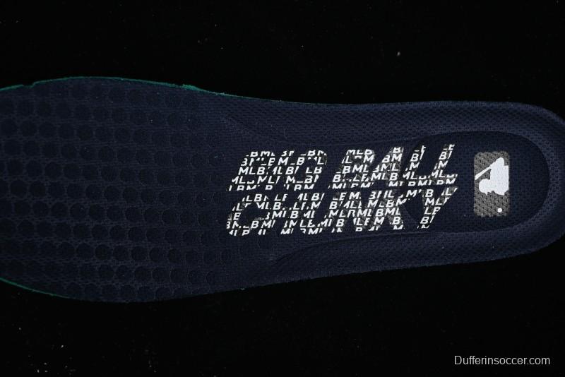 New York Yankees MLB Bigball Chunky Window Velvet Monogram Thick Sole Casual Running Shoes - 3ASHWVM4650NYS