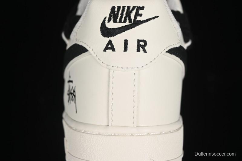 Stussy x Nike Air Force 1'07 Low Casual Sneakers - ZH0316-041