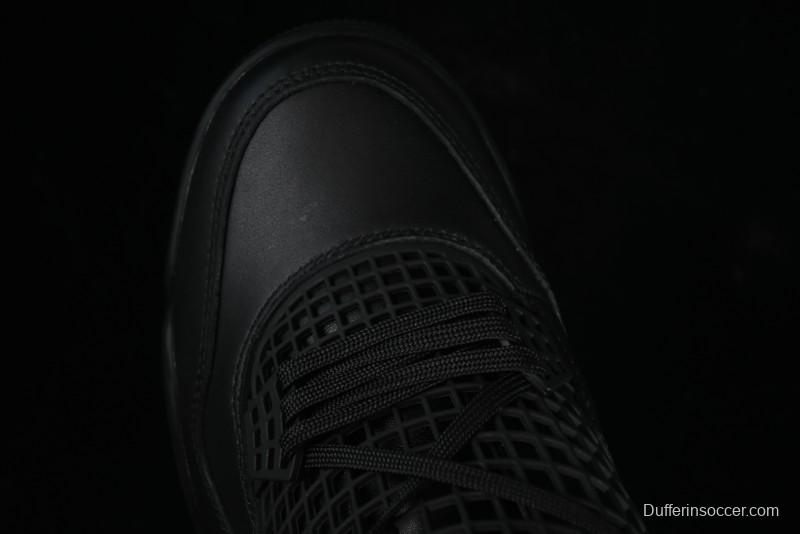 Nike Air Jordan 4 Retro Basketball Shoes with Mesh Design - FV7251-001