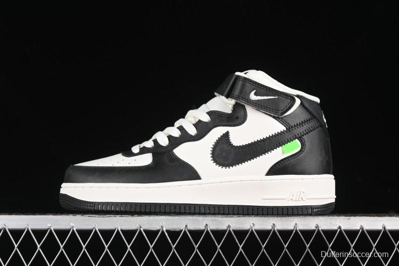 Nike Air Force 1 '07 Mid Casual Sneakers in Black - LL0222-005