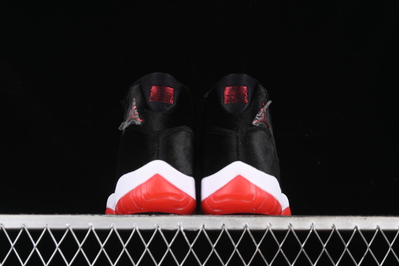 Nike Air Jordan 11 Retro Bred Velvet Basketball Shoes - DB5457-061