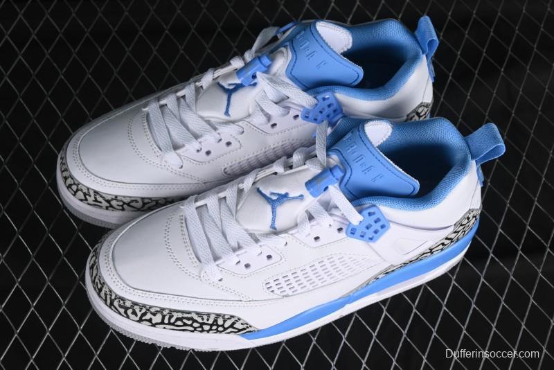 Nike Jordan Spizike Low AJ Hybrid Design Sneakers with Cracked Leather and Multi-Element Fusion - FQ1759-141