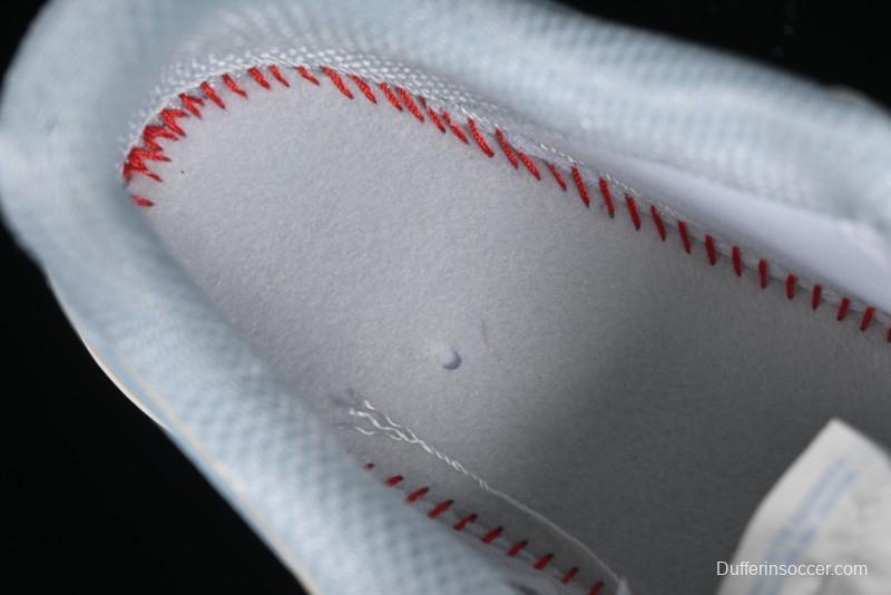 Nike Air Force 1 '07 Low Stussy Collaboration - Off White Elegant Blue Low-Top Casual Sneakers - XZ3328-002