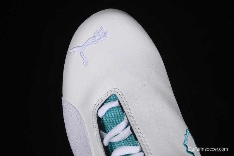 Puma Sparco Future Round Toe Lace-Up Leather Fabric Low-Top Lifestyle Casual Shoes - 307891-01