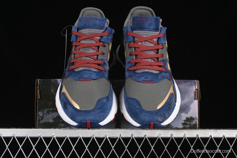 Adidas Nite Jogger Boost Retro Running Shoes with 3M Reflective Design - GY0028