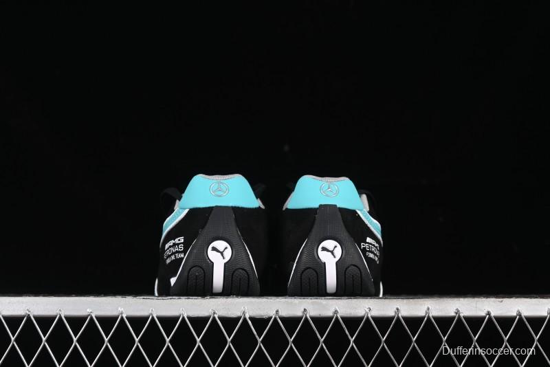 Puma Sparco Future Round Toe Lace-Up Leather Fabric Low-Top Lifestyle Casual Shoes - 308155-01