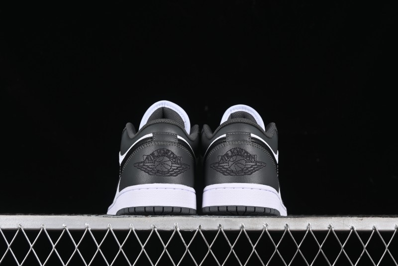 Nike Air Jordan 1 Low Iron Grey Casual Sneakers - 553558-152
