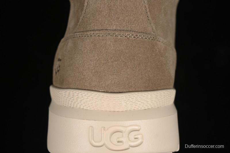 UGG Burleigh Chukka Comfort Flat Lace-Up Round Toe Casual Boots - 1151773