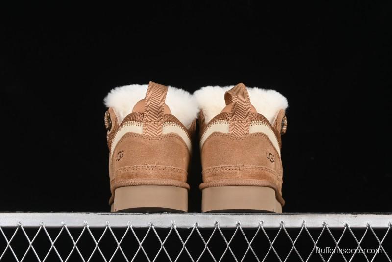 UGG Classic Ultra Mini Mel Dual-Color Lace-Up Low-Top Casual Shoes - 1144032