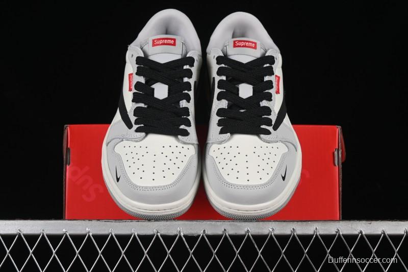 Nike Travis Scott x Fragment Design x Air Jordan 1 Low OG SP AJ1 Supreme Collaboration - JH6089-003