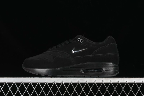 Nike Air Max 1 Retro Running Shoes with Half-Sole Air Cushion - AA0512-001