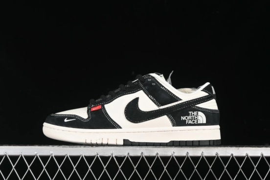 Nike SB Dunk Low The North Face Collaboration - Black Pig Eight Black Hook Anniversary High-End Custom Low-Top Casual Sneakers - SJ1089-011