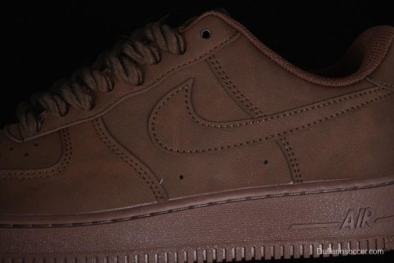 Nike Air Force 1 '07 Low Customized Hemp Rope Casual Sneakers - CW2288-111