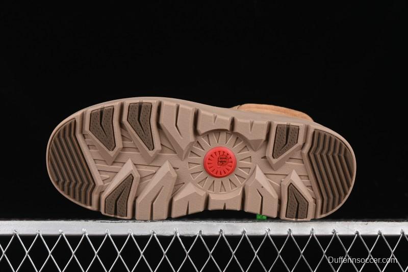 UGG Burleigh Boot Men's Lace-Up Winter Snow Boots with Lightweight Anti-Slip Combo Sole - 1153750