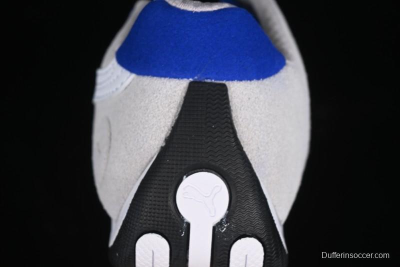 Puma Sparco Future Round Toe Lace-Up Leather Fabric Low-Top Lifestyle Casual Shoes - 307936-02