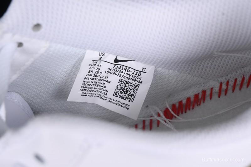 Nike Air Force 1'07 Low Casual Sneakers with Full-Length Air Cushion - FJ4146-110