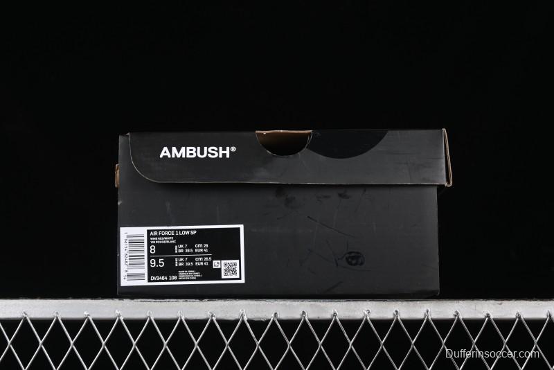 Nike Air Force 1 '07 Low Ambush Collaboration Casual Sneakers - DV3464-108