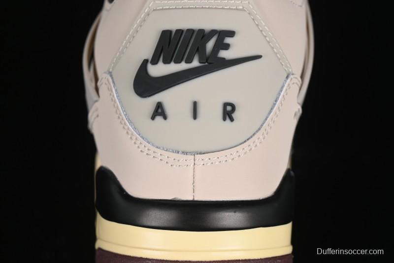 Nike A Ma Maniere x Air Jordan 4 Retro "Fossil Stone" - FZ4810-200