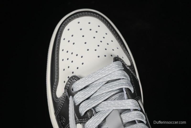 Nike Travis Scott x Fragment Design x Air Jordan 1 Low OG SP AJ1 Culture Casual Sneakers - AG3702-802