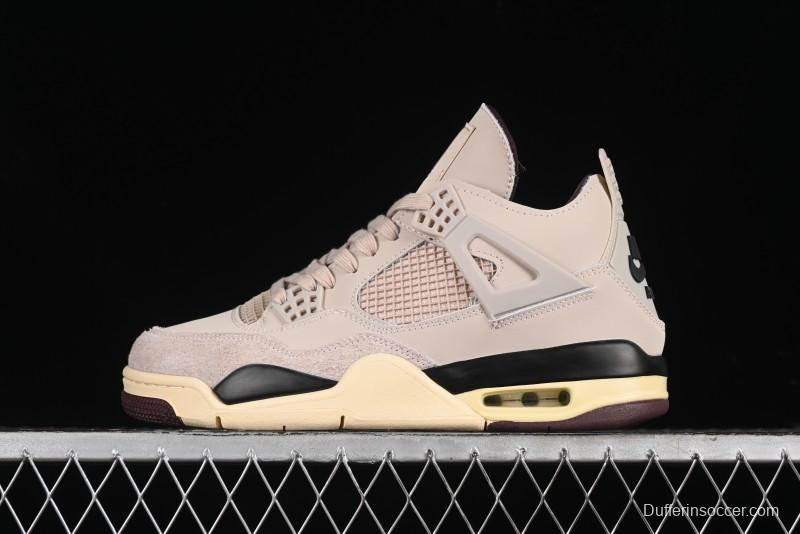 Nike A Ma Maniere x Air Jordan 4 Retro "Fossil Stone" - FZ4810-200
