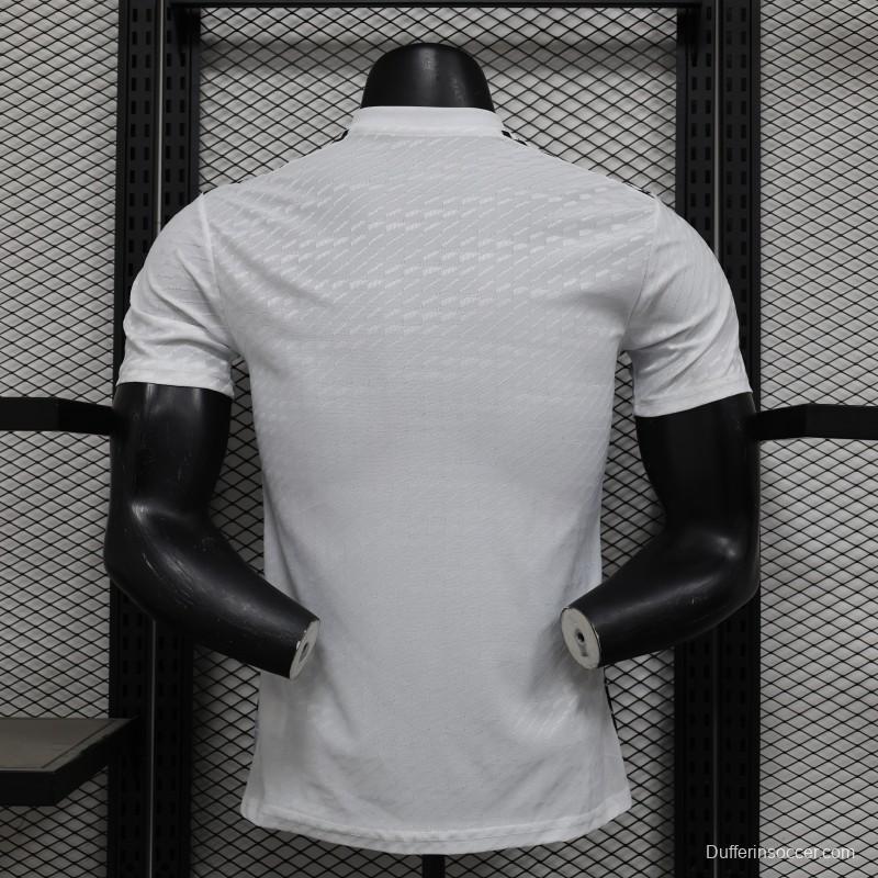 Player Version 2025 Japan White with Samurai & Cherry Blossom Jersey