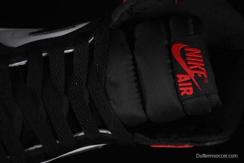 Nike Air Jordan 1 High OG Retro Basketball Shoes with Black Toe Design - DZ5485-106