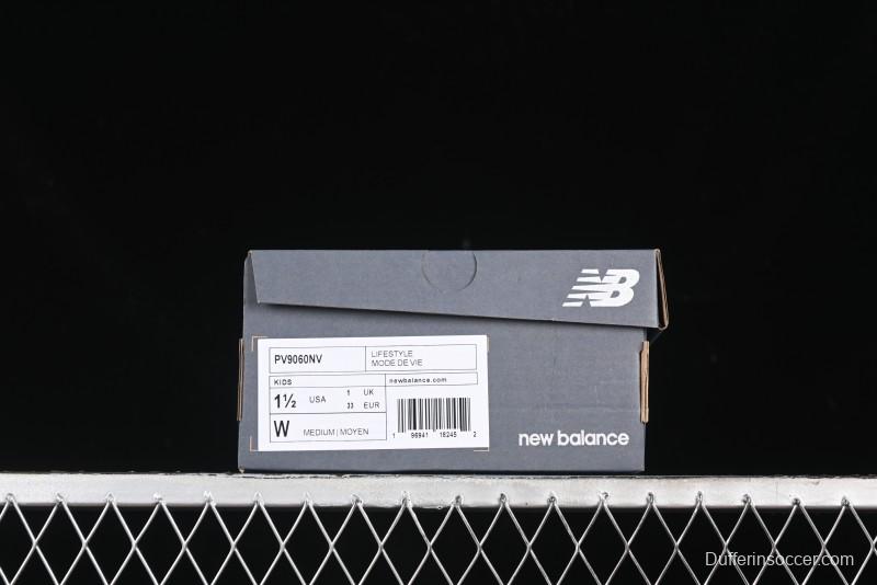 New Balance 9060 Series Kids Hook and Loop Sneakers - PV9060NV