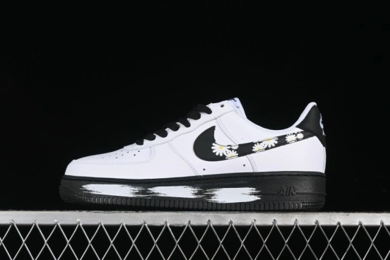 Nike Air Force 1 '07 Low Casual Sneakers with Full-Length Air Cushion - CK7663-102