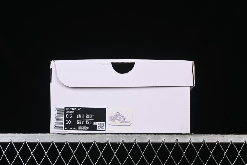 Nike Air Force 1 '07 Low x Gucci Pink Lace-Up Casual Sneakers - BD7700-022