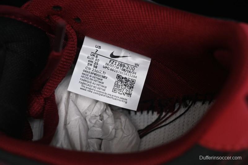 Nike SB Dunk Low Bordeaux Red Skate Shoes Collaboration with Riot Skateshop - FZ1289-200
