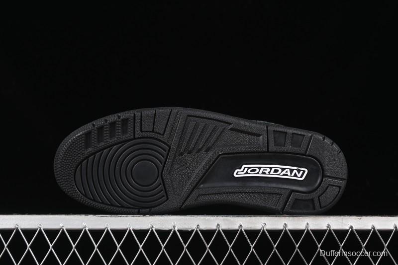 Nike Air Jordan 3 Retro Basketball Shoes in Midnight Black - CT8532-001