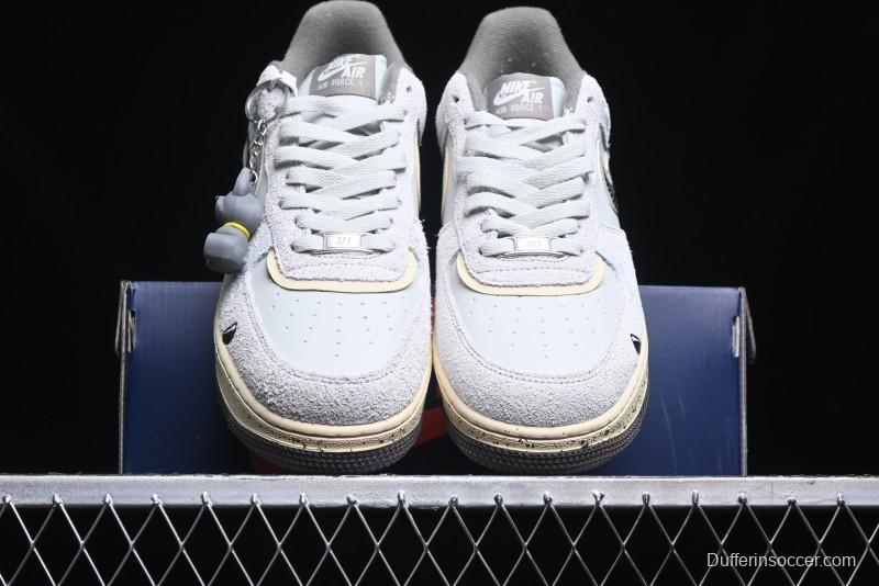 Nike Air Force 1 '07 Low Milk Cookie Custom Low-Top Casual Sneakers for Autumn Winter - KL1210-111