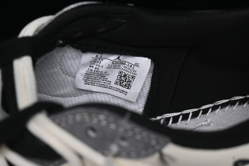 Nike Air Jordan 1 Low OG SP Travis Scott x Fragment Design Collaboration Sneakers - SJ0086-141
