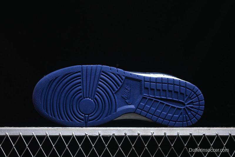 Nike Dunk Low High Street Minimalist Blue Panda Retro Low-Top Casual Sneakers - DD1503-119