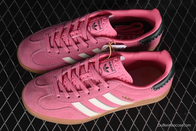 Adidas Originals Gazelle Indoor JI2014 Low-Top Sneakers with Thick Sole for Casual Wear Anti-Slip and Durable - JI2014