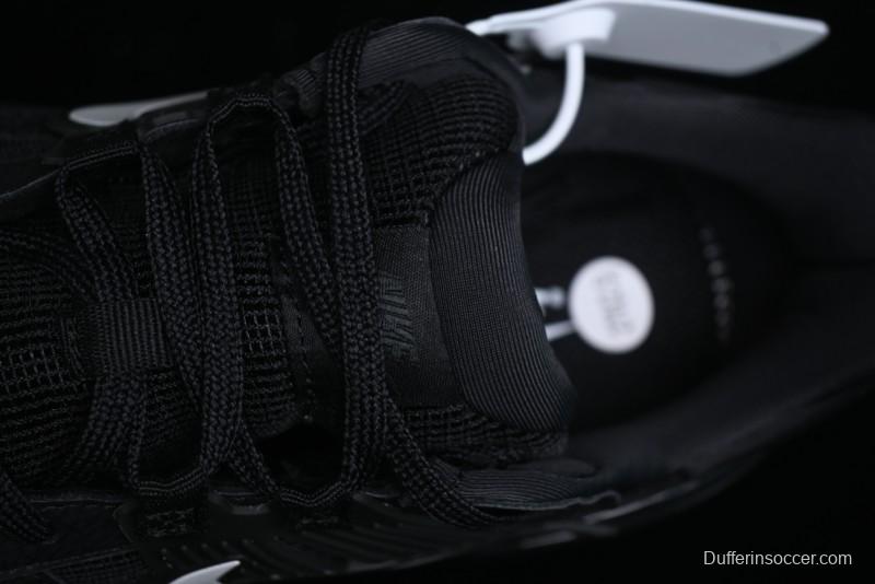 Nike Runtekk V2K Low-Top Retro Running Shoes with Cushlon Foam and Distressed Midsole - HQ1582-001