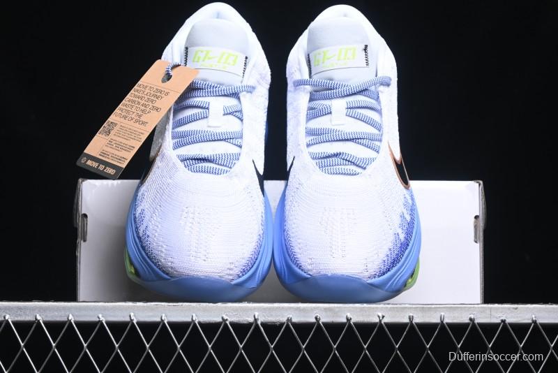 Nike Air Zoom G.T. Hustle 3 FP Basketball Shoes with Cushioning and Breathability - FV5953-100