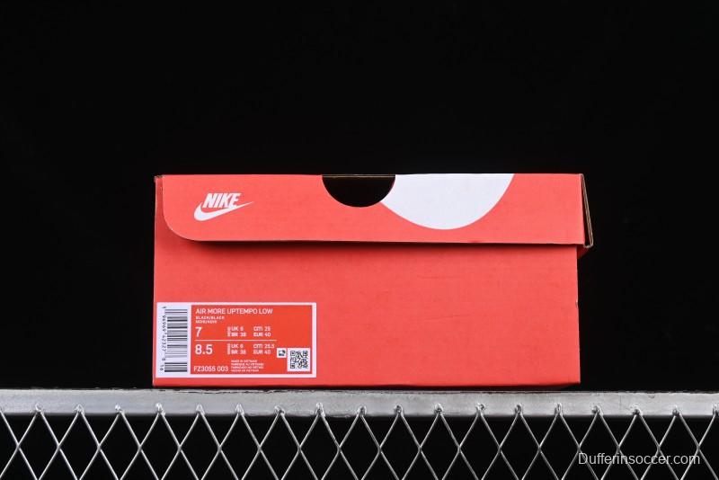 Nike Air More Uptempo Retro Basketball Shoes with Breathable Mesh Upper - FZ3055-003