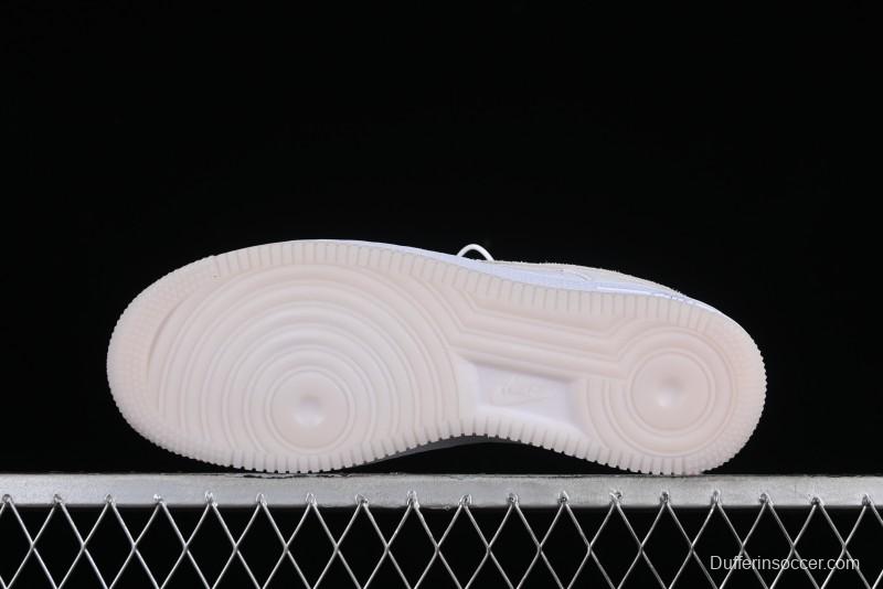 Nike Air Force 1 '07 Low Casual Sneakers with Full-Length Air Cushion - FN5832-100