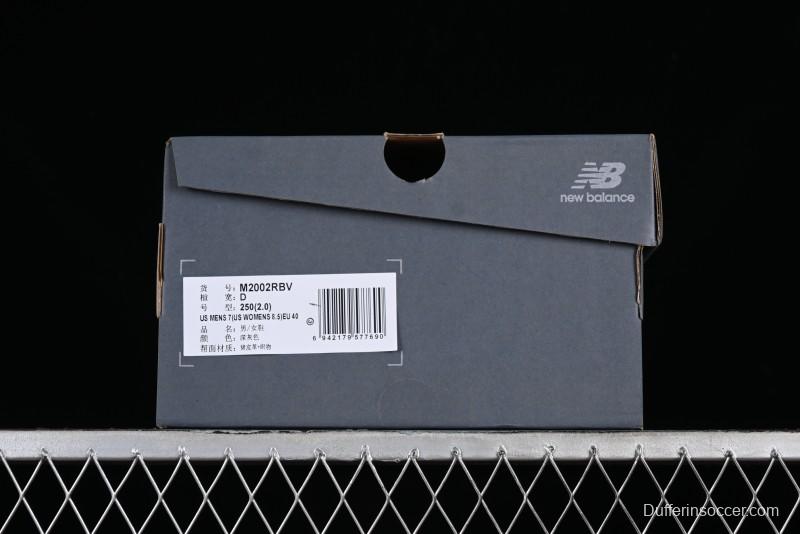 New Balance 2002 Series Retro Casual Running Shoes with Upgraded N-ERGY Cushion - M2002RBV