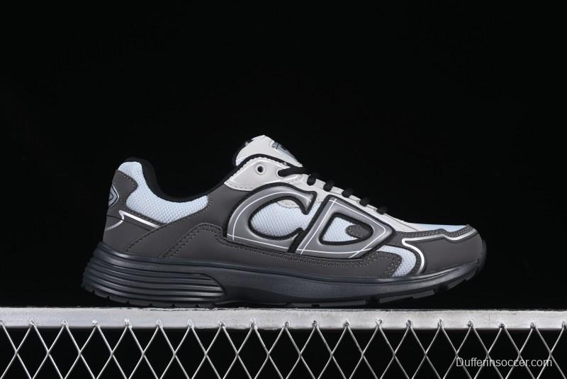 Dior B30 Sneakers with Reflective CD30 Logo and Lightweight Rubber Sole - CD30