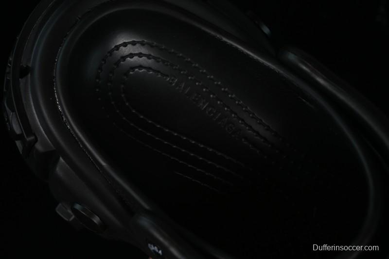 Balenciaga Hardcrocs Slide EVA Round-Toe Ultra Thick Sole Clog Sandals - W1S8N1010