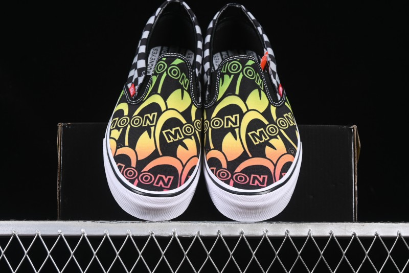 Mooneyes x Vans Slip-On Low-Top Casual Skate Shoes - VN000CP6BHG