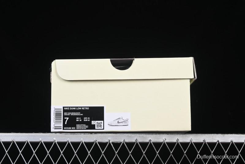 Nike SB Dunk Low Supreme Anniversary Customized Casual Skate Shoes with Double Mini Swoosh - XX3168-303